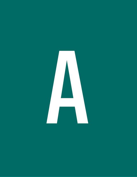 Letter A